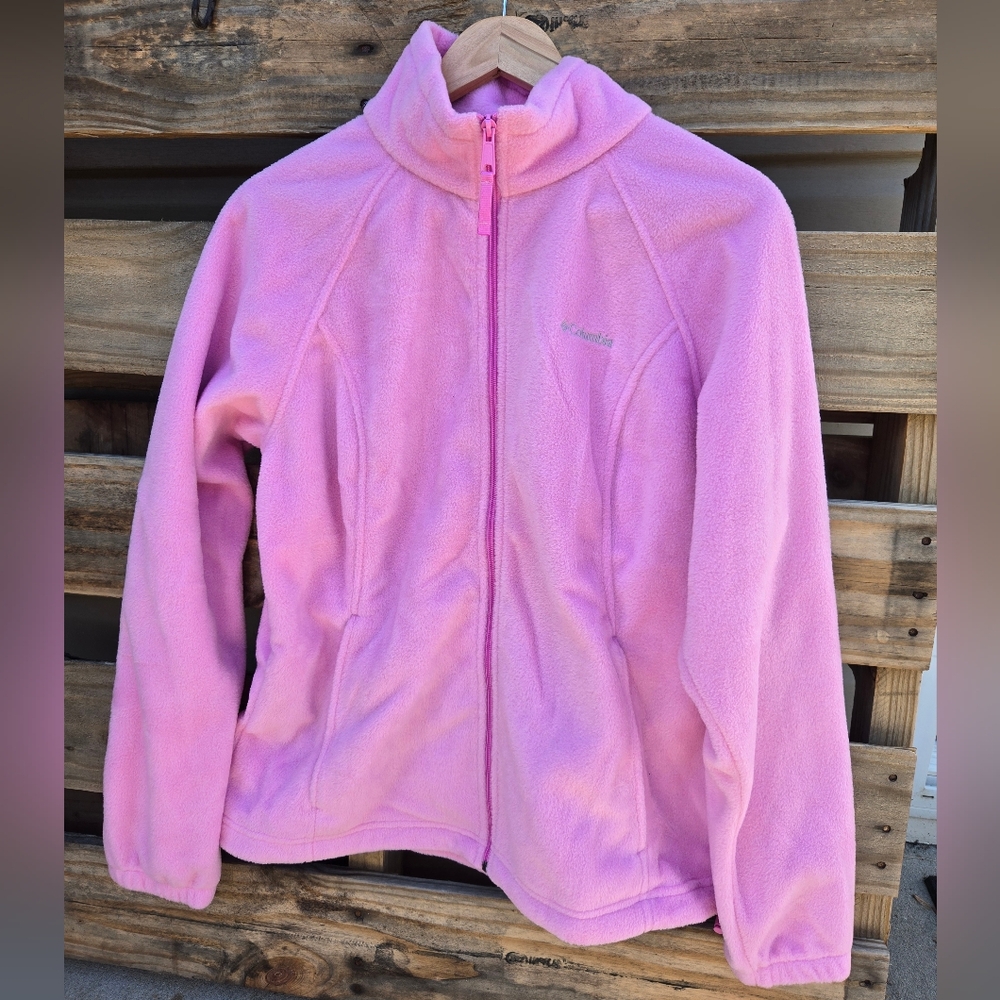 Columbia Pink Fleece Jacket